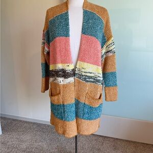 Free People Multicolor Cardigan